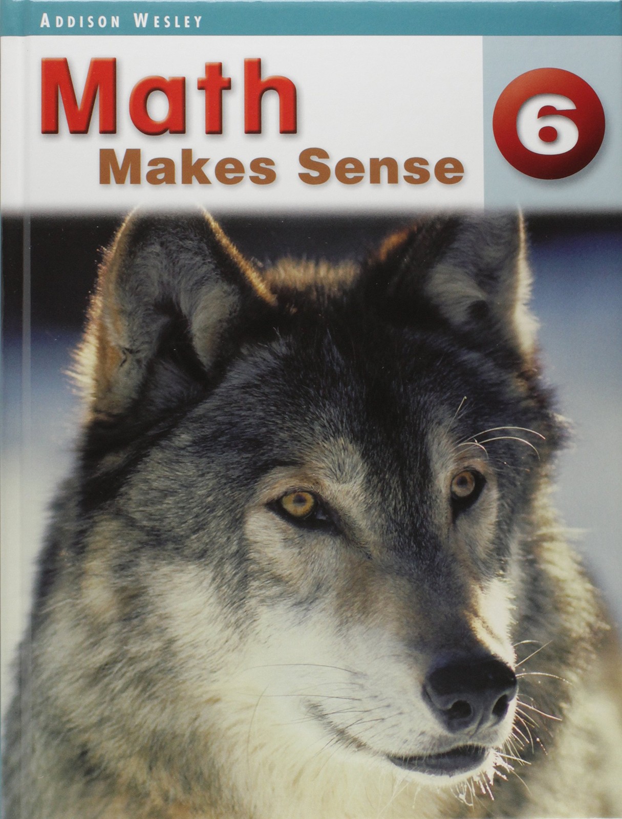Addison Wesley Math Makes Sense – 6 STUDENT EDITION – hardcover Morrow, Pegg…