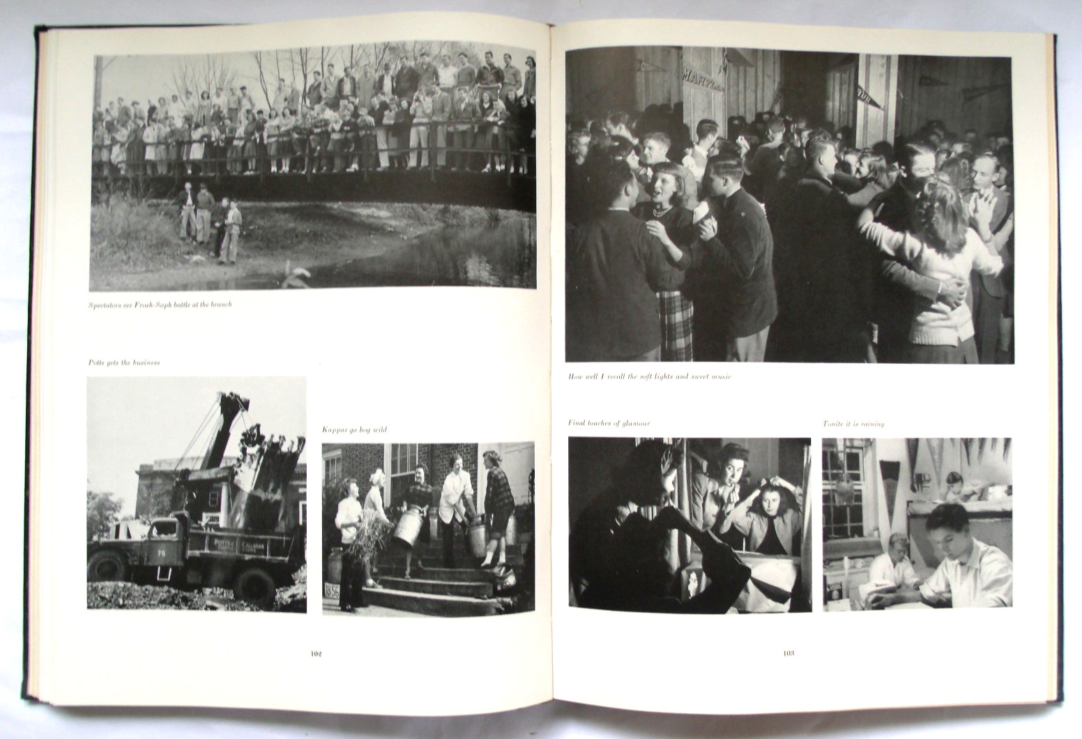 1947 UNIVERSITY OF MARYLAND YEARBOOK – TERRAPIN – COLLEGE PARK MD -242 PAGES