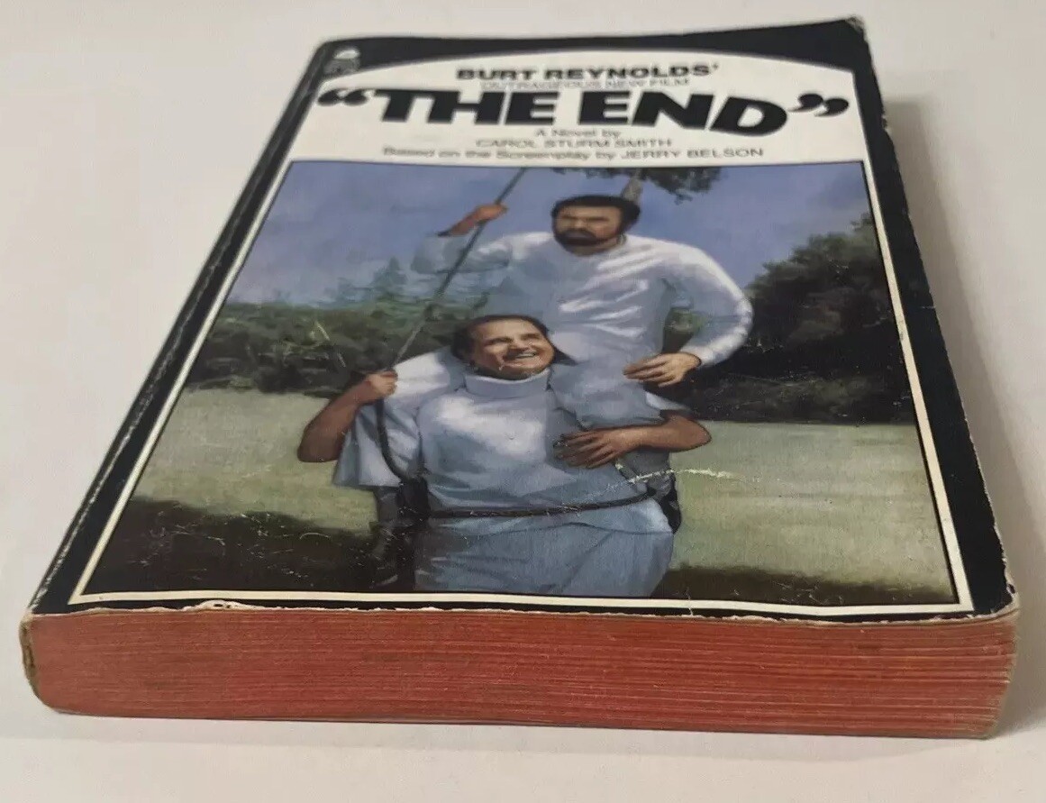 The End Movie Tie-In PB 1978 First Avon Printing Burt Reynolds VG Vintage