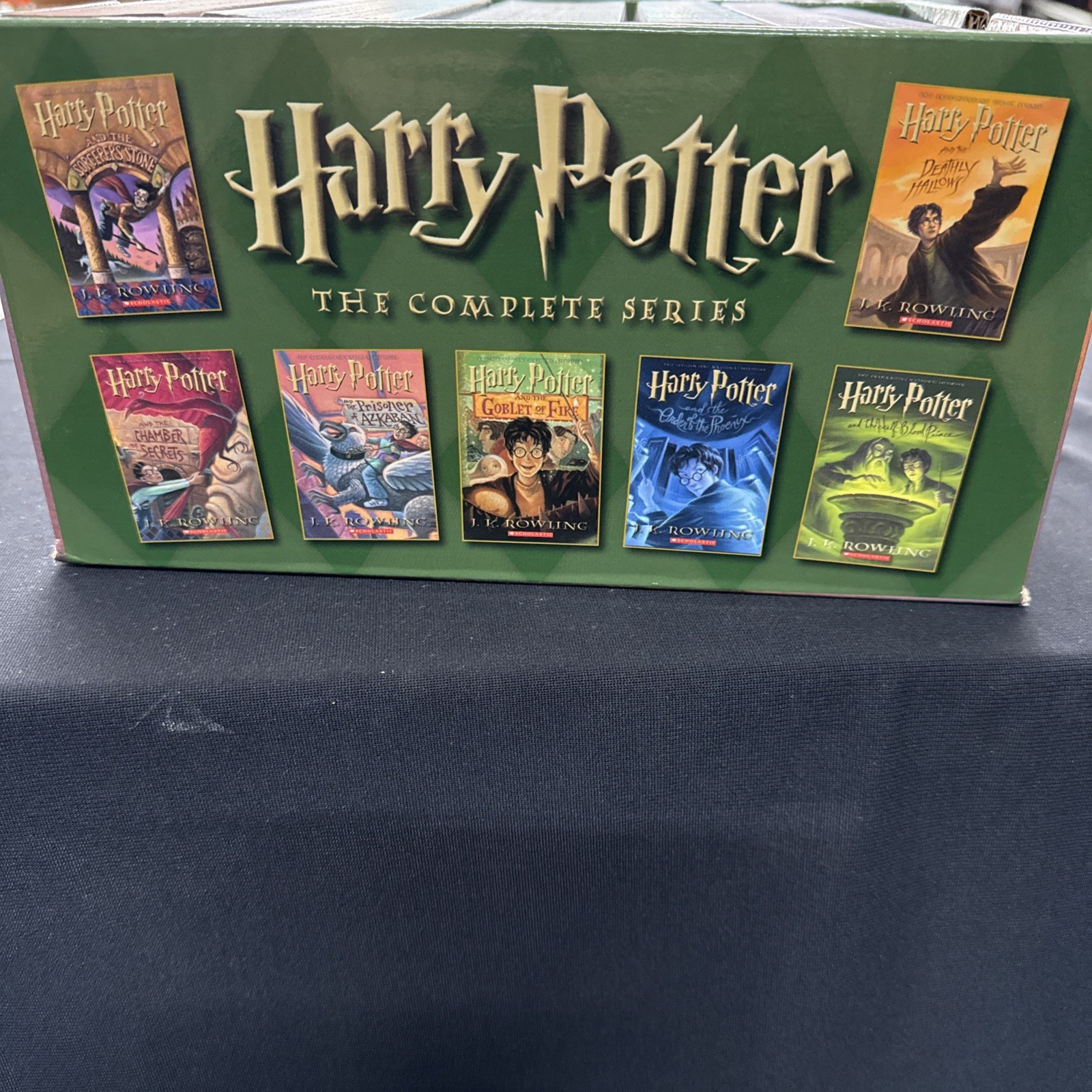 Harry Potter Paperback Boxset #1-5 & 7 by J. K. Rowling (2009, Hardcover)