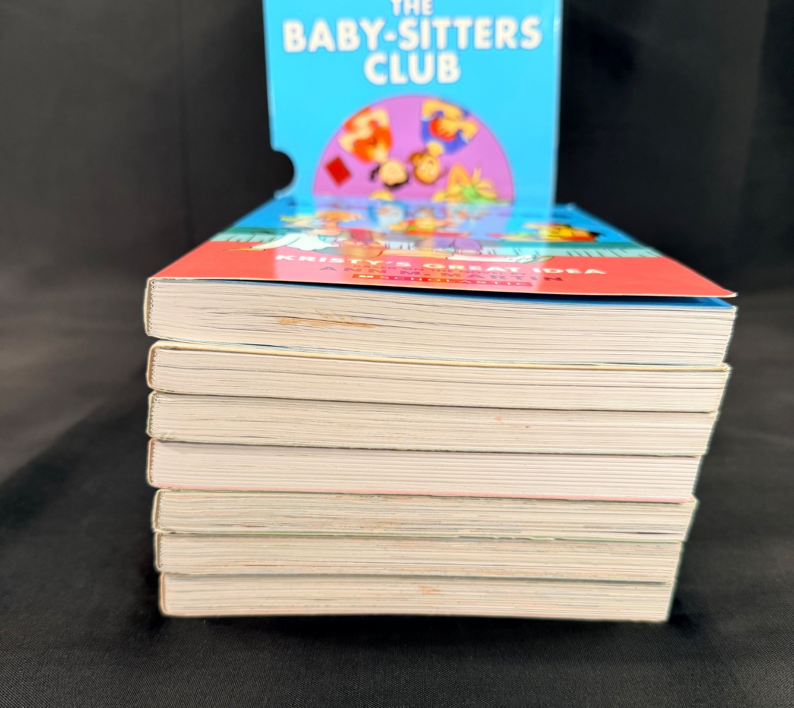 The Baby-Sitters Club #1-7 Graphic Novel Box Set by Raina Telgemeier Graphix COL