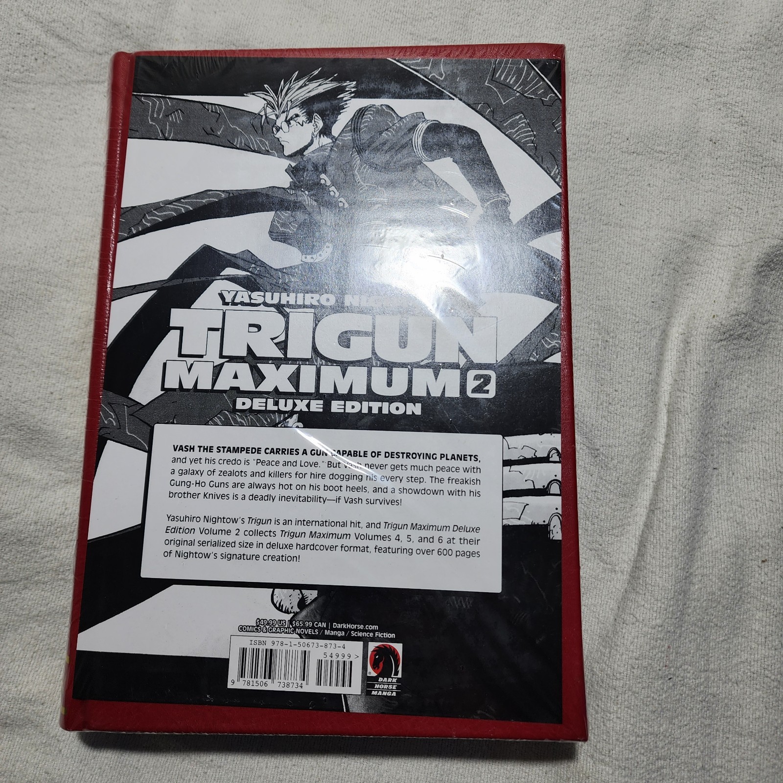 Trigun Maximum Deluxe Edition Volume 2 Hardcover – November 12, 2024 NEW SEALED