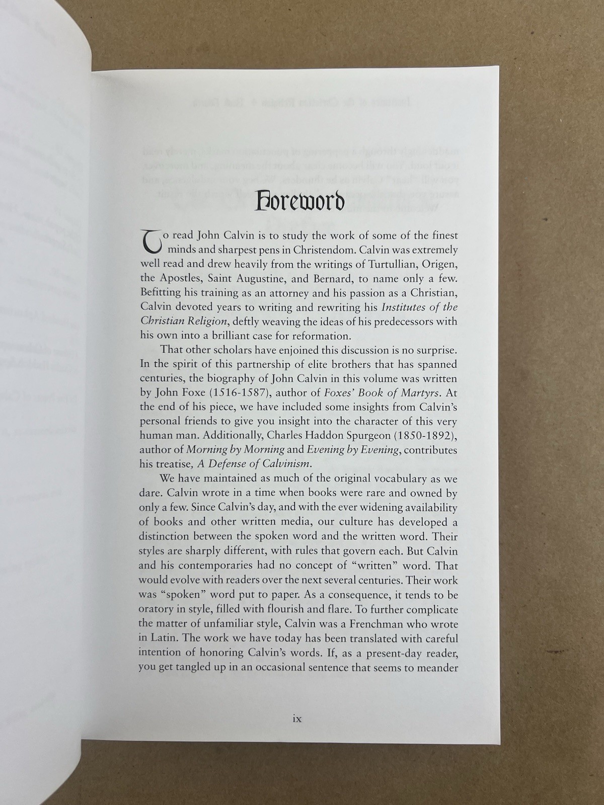 Holy Catholic Church; John Calvin, Bridge Logos, 2010, Beveridge Translation