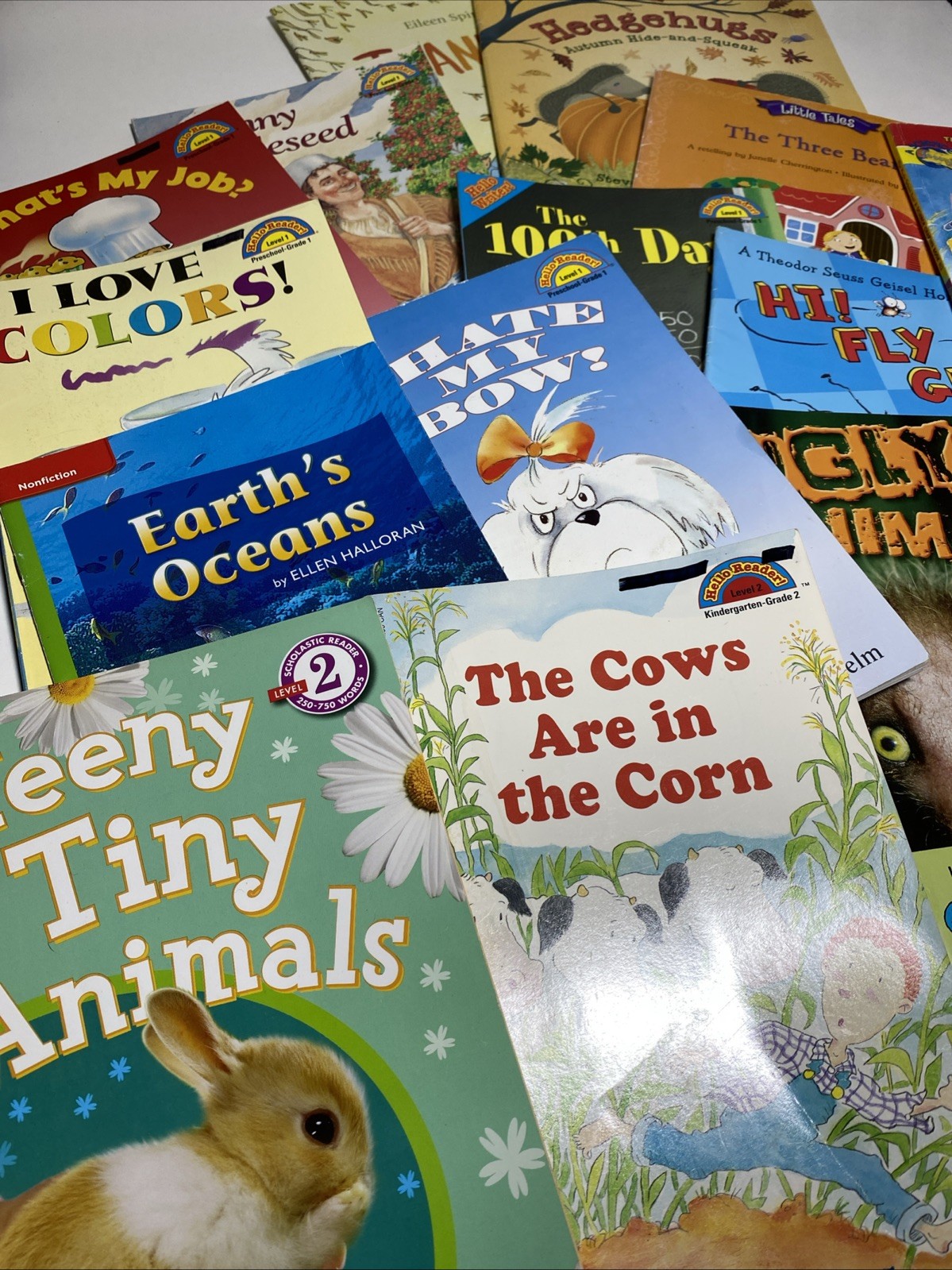 HUGE CHILDRENS BOOK LOT Of 16 Miscellaneous Scholastic Reader