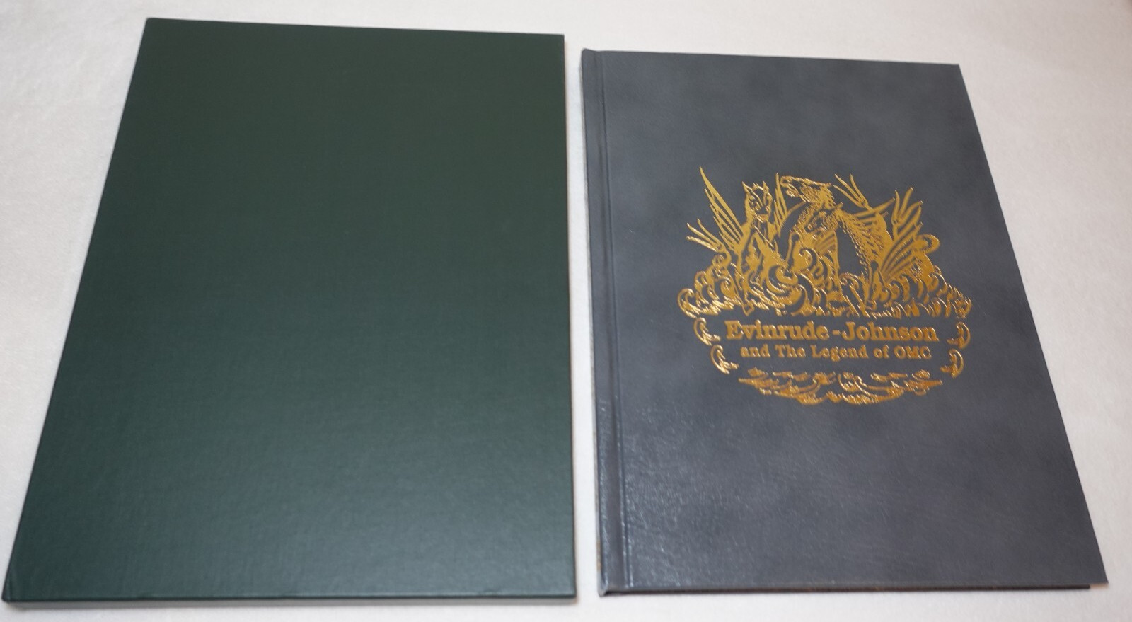 Evinrude Johnson and The Legend of OMC 1992 SIGNED Strang & Randolph Slipcase