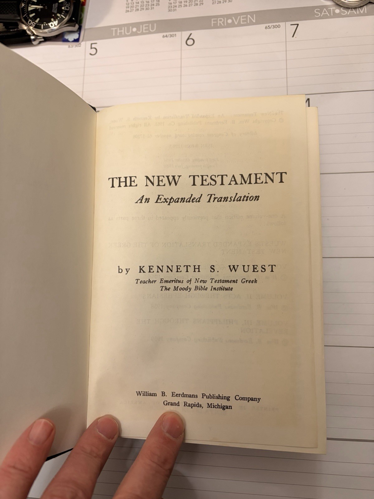 „Word Studies in The Greek New Testament“ 4 Volumes, by Kenneth S. Wuest
