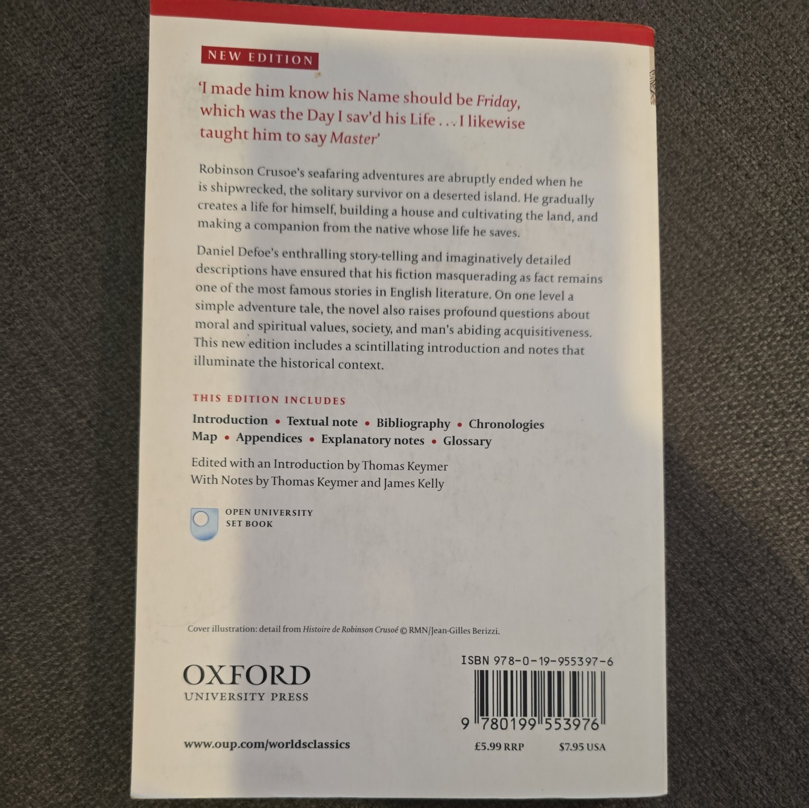 Robinson Crusoe by Thomas Keymer and Daniel Defoe (2009, Uk-Trade Paper)