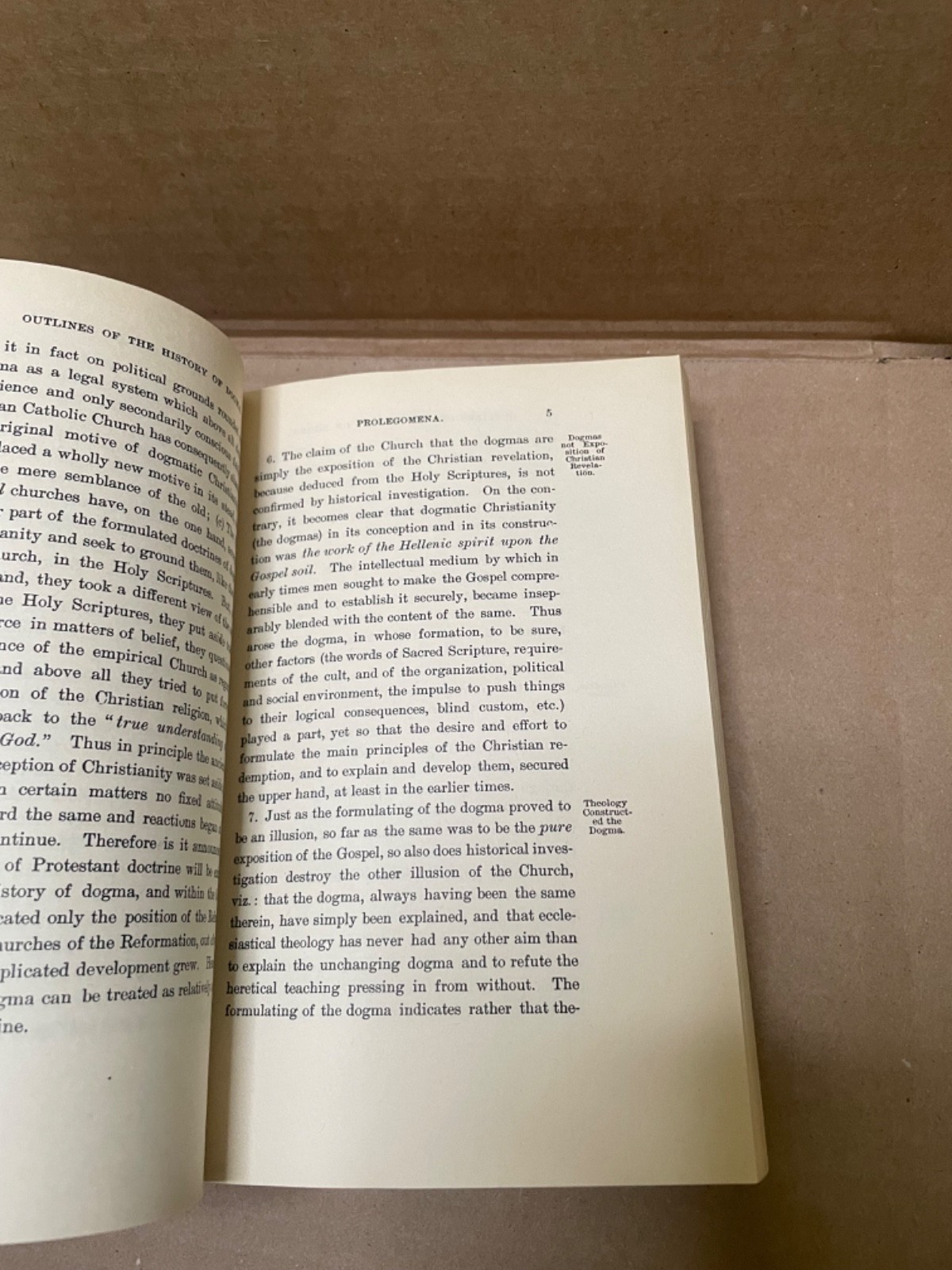 OUTLINES OF THE HISTORY OF DOGMA – ADOLF HARNACK – BEACON PRESS – 1957
