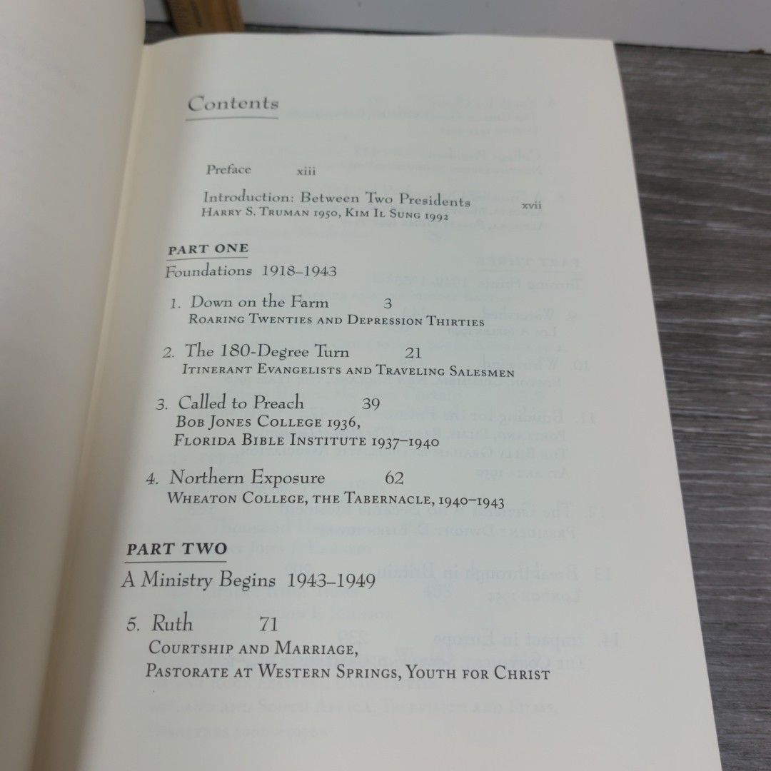 FIRST EDITION, FIRST PRINTING Just As I Am: The Autobiography of Billy Graham