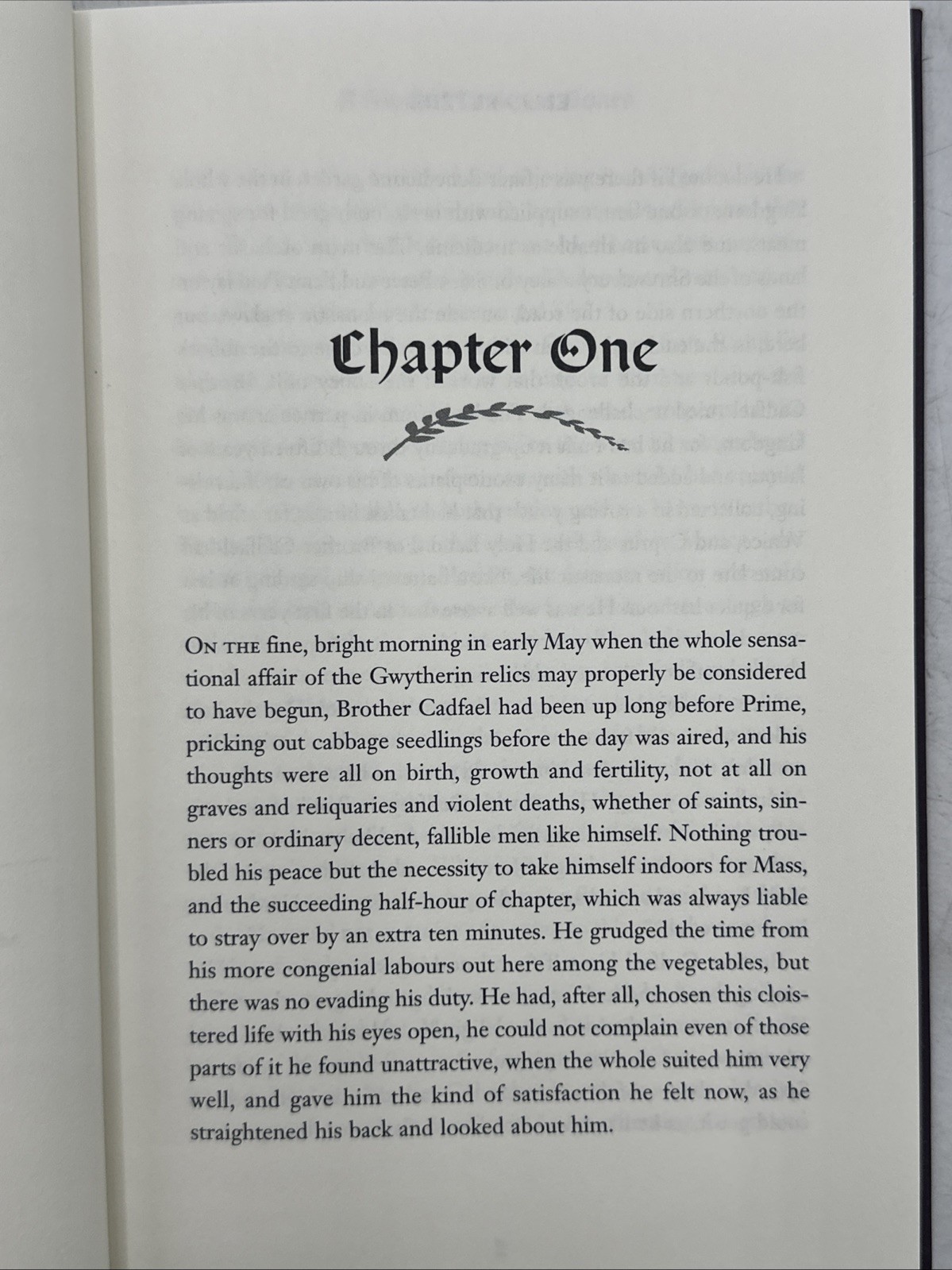 Ellis Peters – A Morbid Taste for Bones Hardcover Book Impress Mystery – GOOD