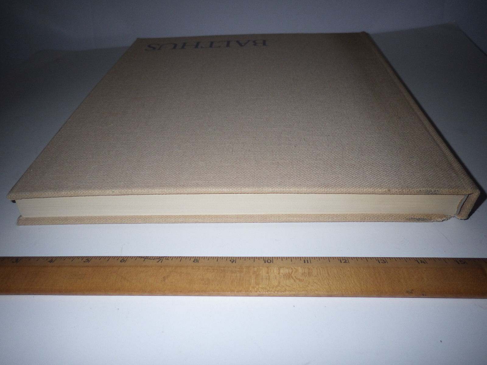 Balthus Hardcover Jean Leymarie No dust cover