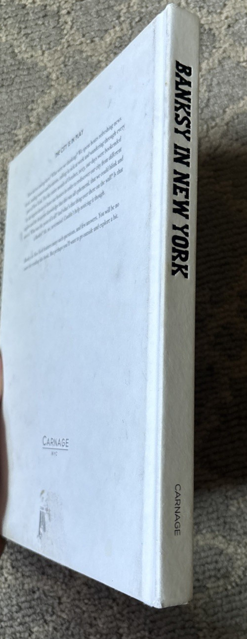 Bansky In New York Ray Mock Carnage NYC HC
