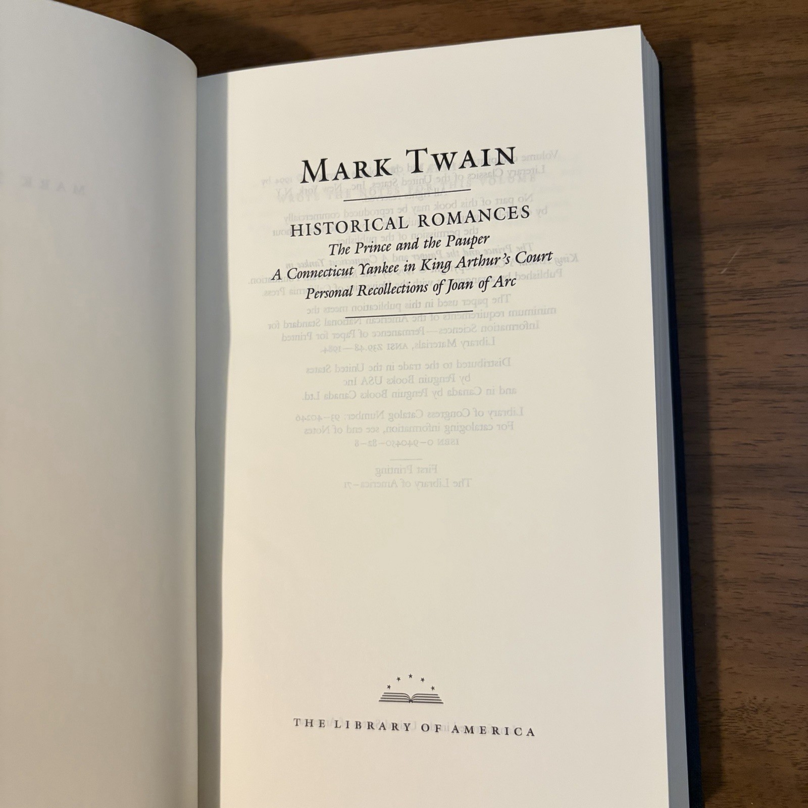 Library of America Mark Twain 6 Vol Set First Printings w/ Slipcases HC LOT