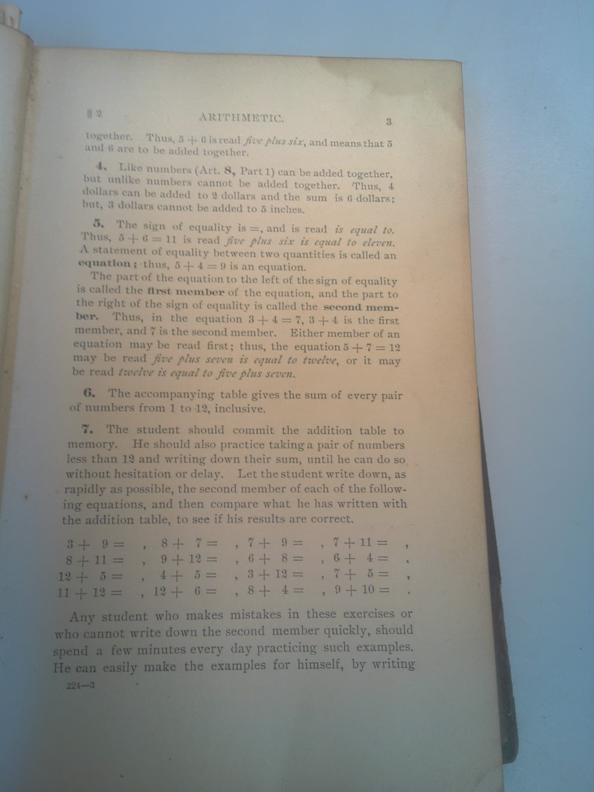 1900’s Arthmetic, Geometrical Drawing, And Mechanism Text Book