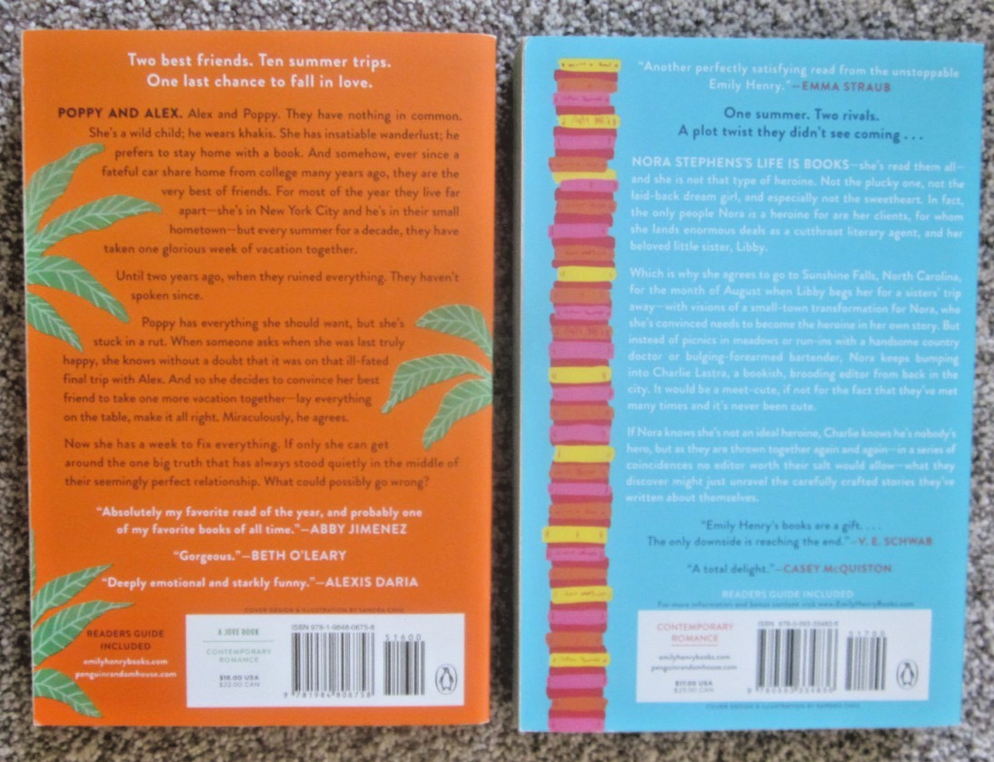 EMILY HENRY CONTEMPORARY ROMANCE LOT / 1HC+2SC / FUNNY STORY~BOOK LOVERS~PEOPLE
