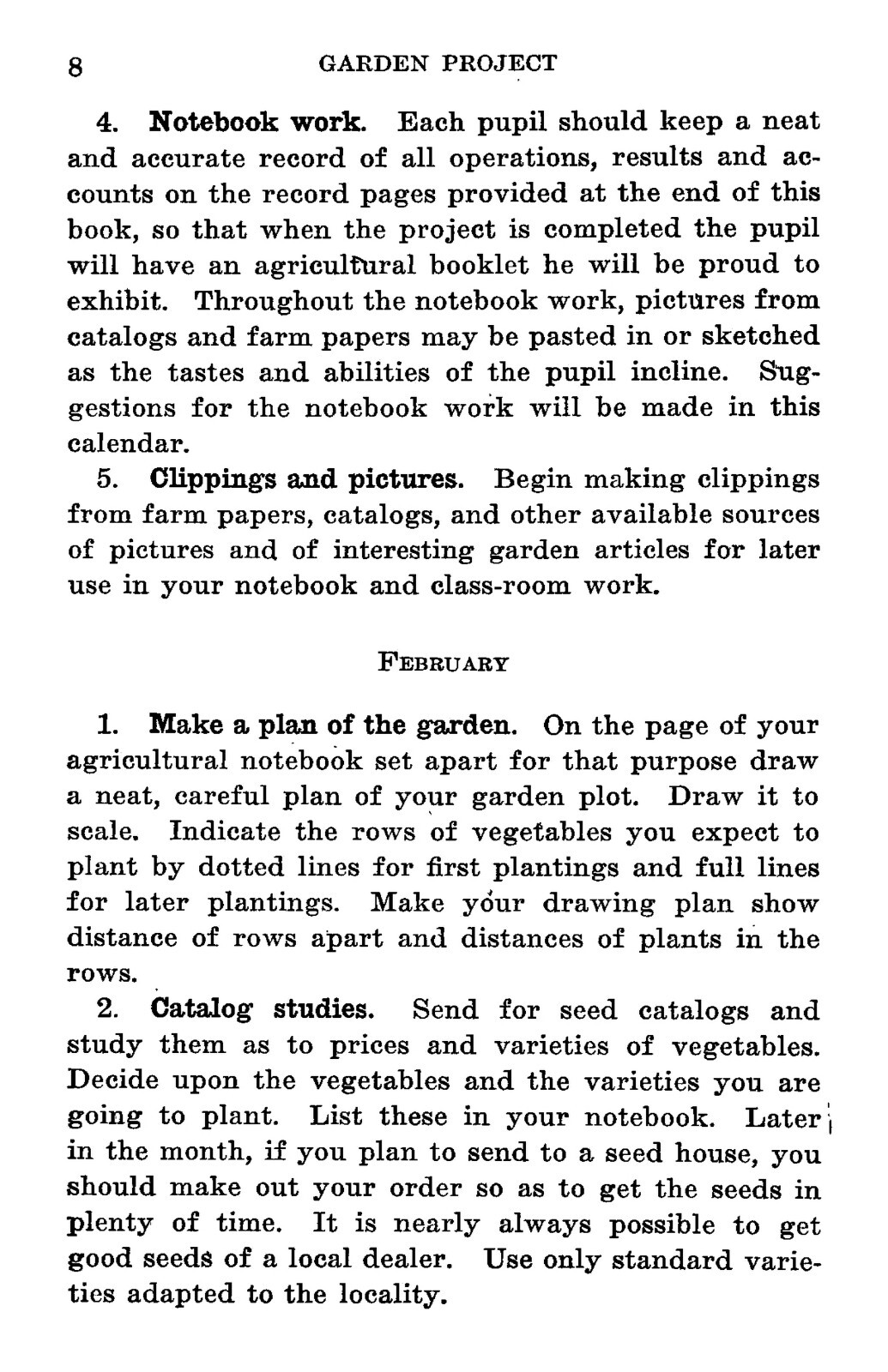 1917 Vegetable Gardening And Canning 60 Pages