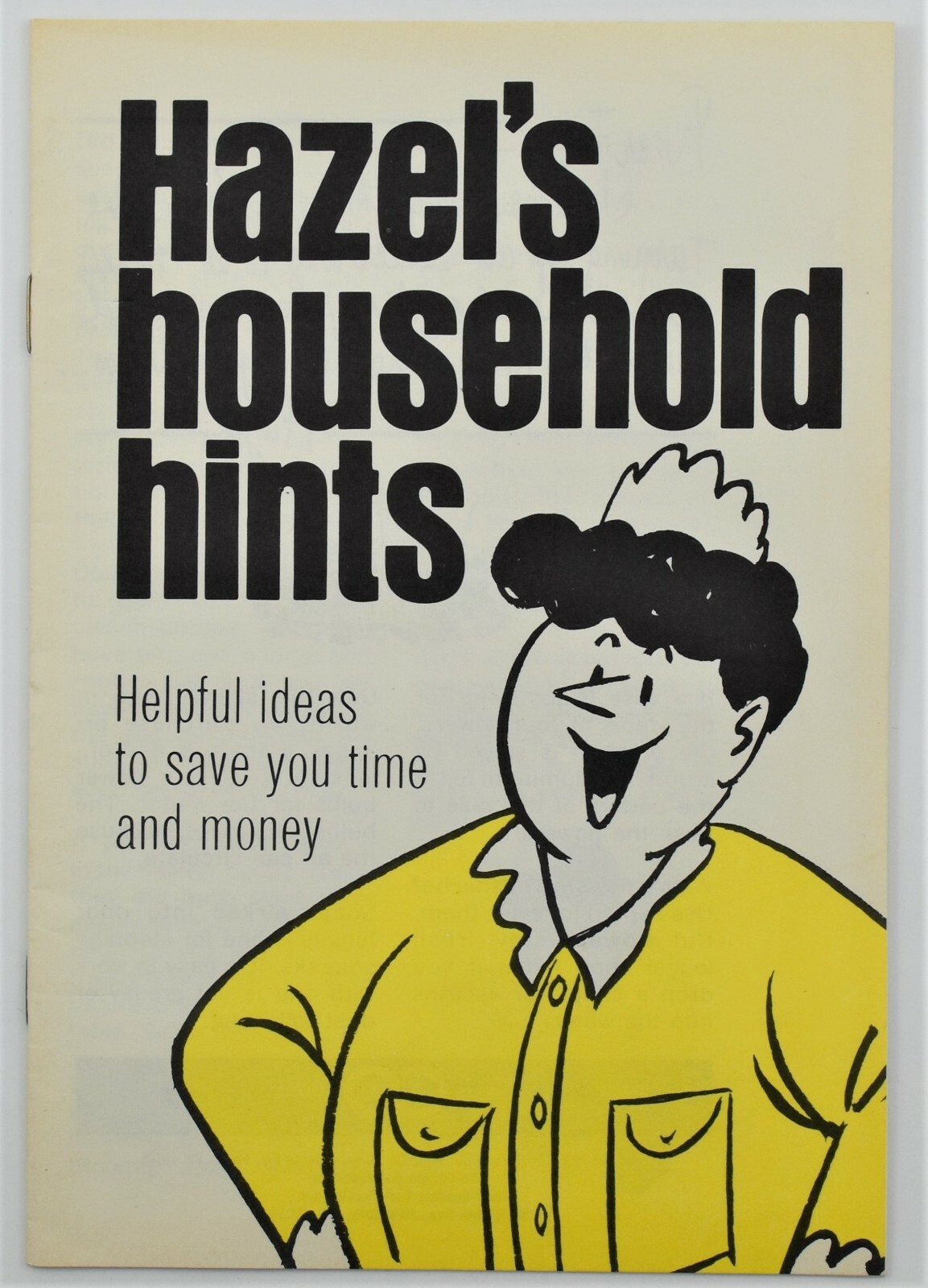 1967 Hazel’s Household Hints Brochure TV Television Collectibles General Motors