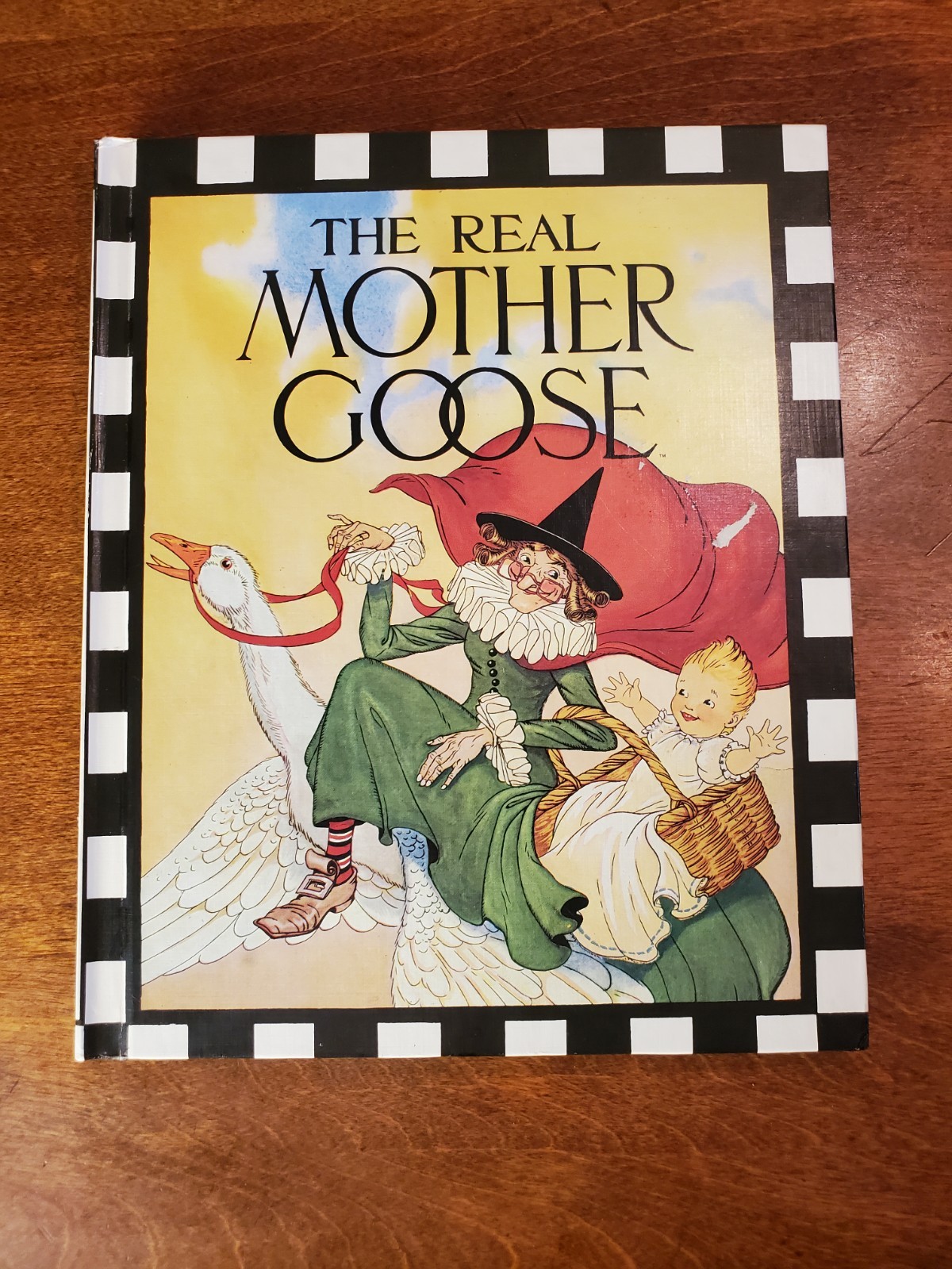 VTG Vintage The Real Mother Goose Children’s Nursery Rhymes Hardcover Book, 1982