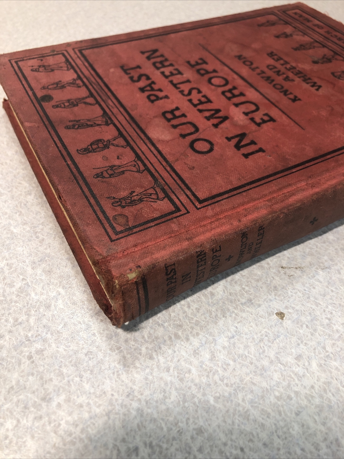 Our Past In Western Europe 1935 Hardcover Westward March of Man