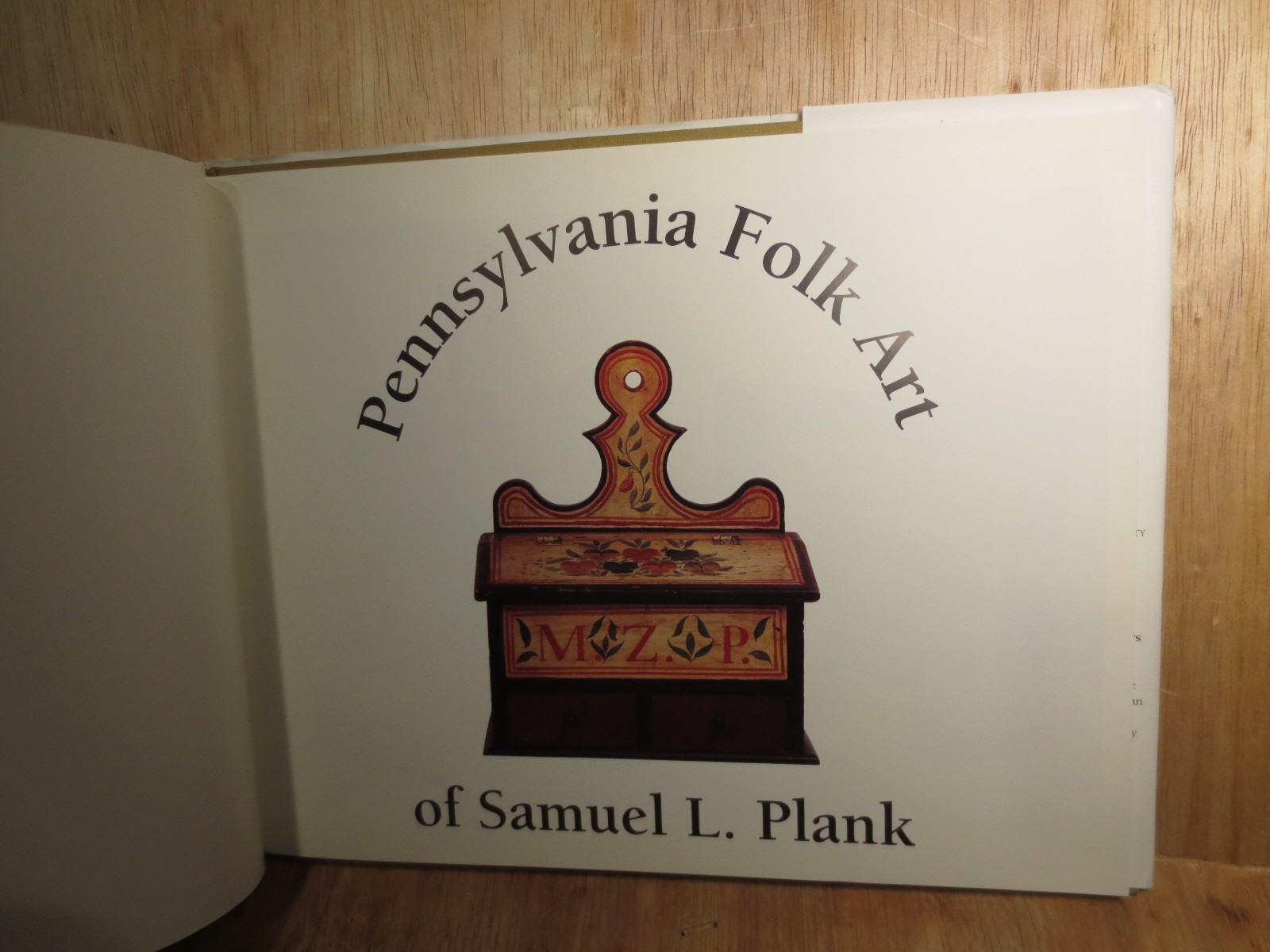 Pennsylvania Folk Art of Samuel L. Plank 1994 Limited 1st Edition Hardcover
