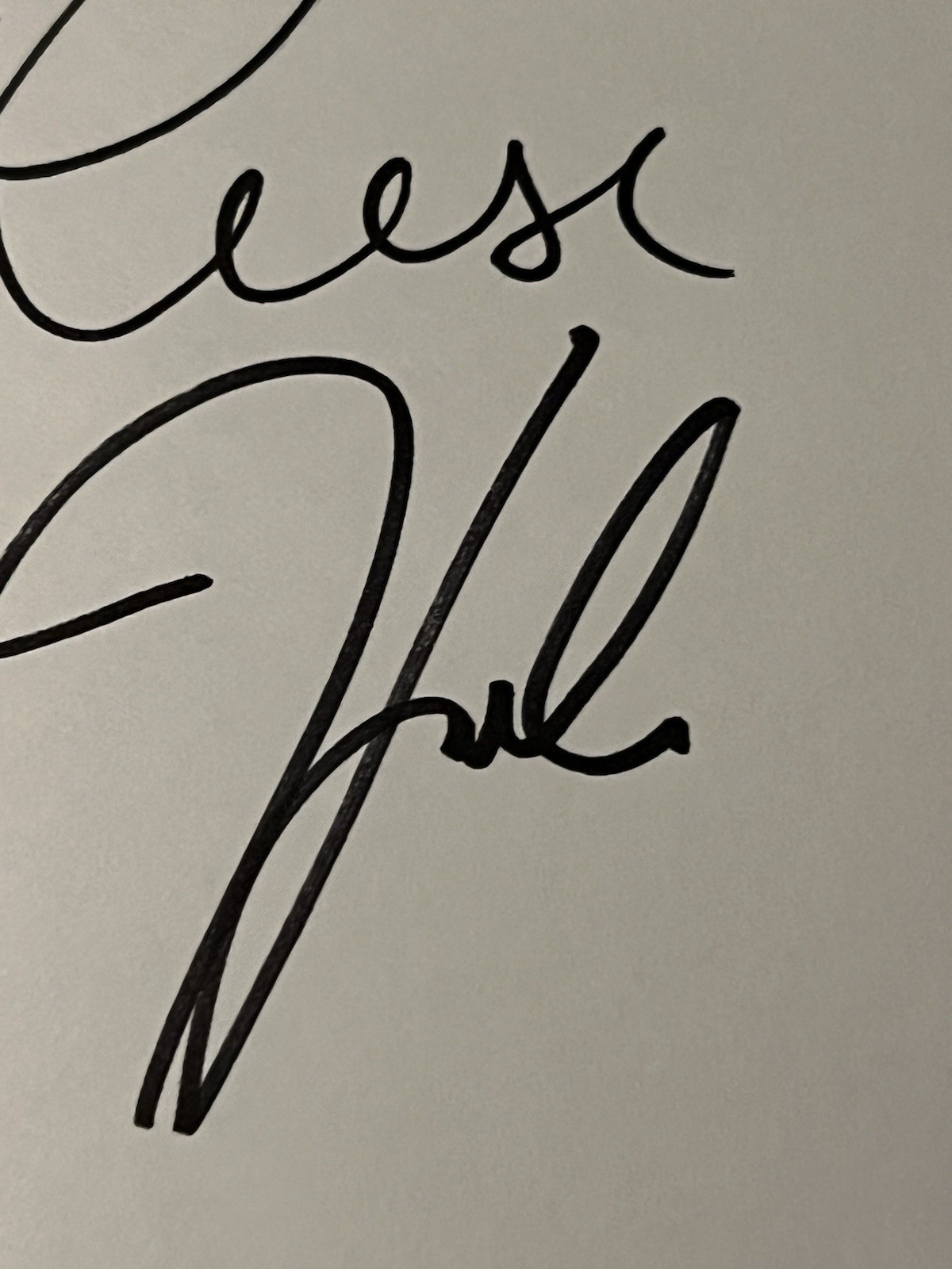 Gone Before Goodbye Signed Hardcover Book PSA / DNA COA Reese Witherspoon Auto