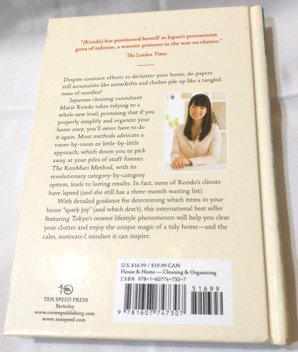 Marie Kondo : The Life-Changing Magic of Tidying Up