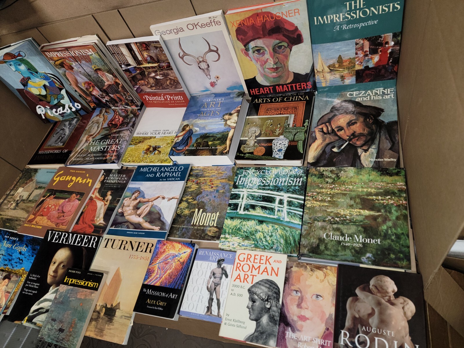 Lot of 15 LBs ART History Books: Renaissance Modern Cubism Nouveau Realism +More