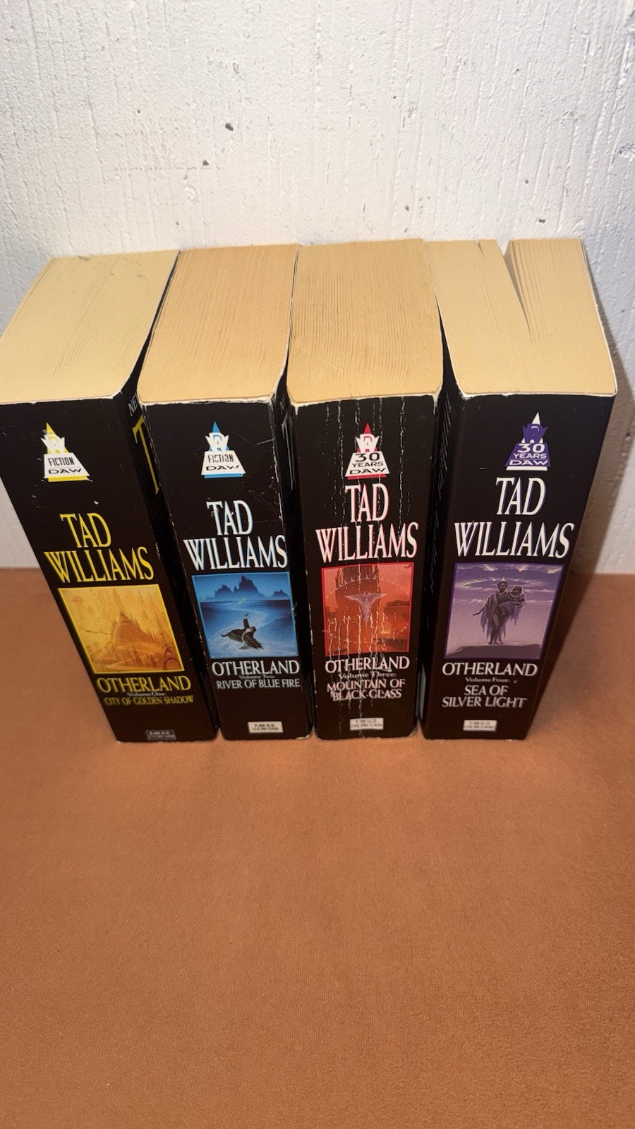 Tad Williams Otherworld Complete Series Vol 1-4 Paperback Lot