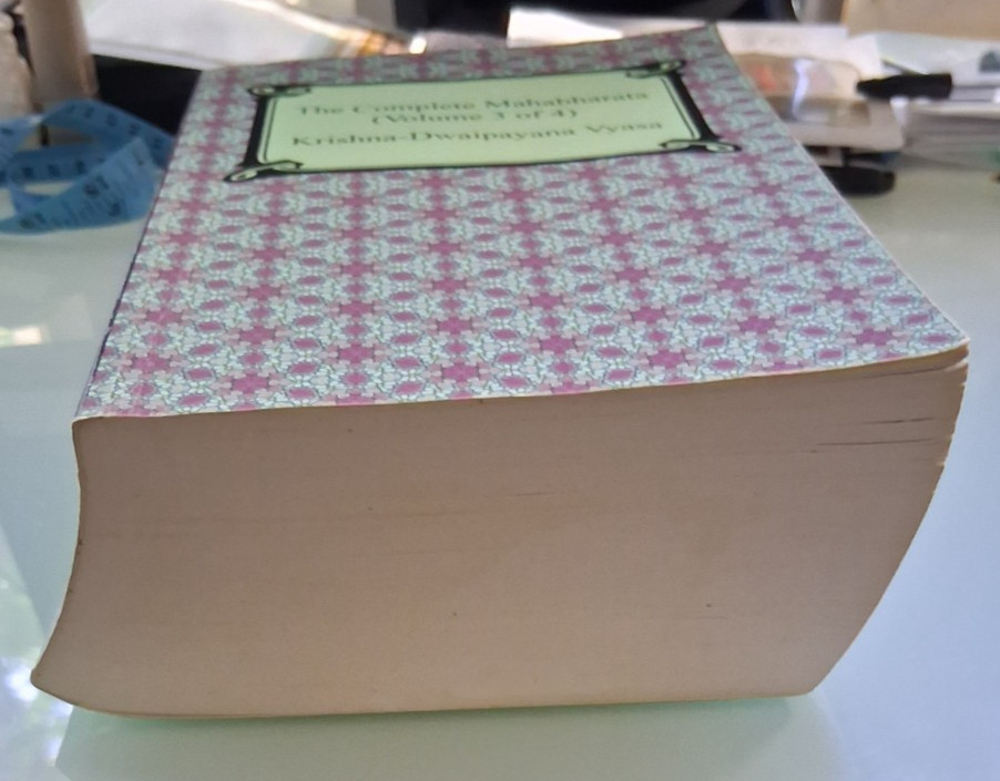 The Complete Mahabharata Volume 3 Of 4 Krishna Dwaipayana Vyasa Mahabharat Book