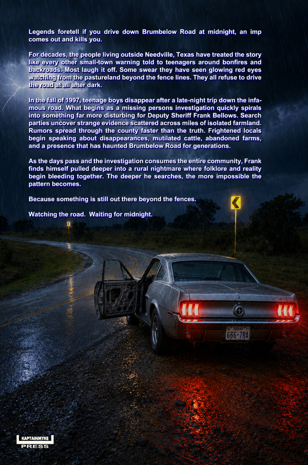 Brumbelow Road – Folklore – Horror Novel Paperback by Michael Frederik Sorensen