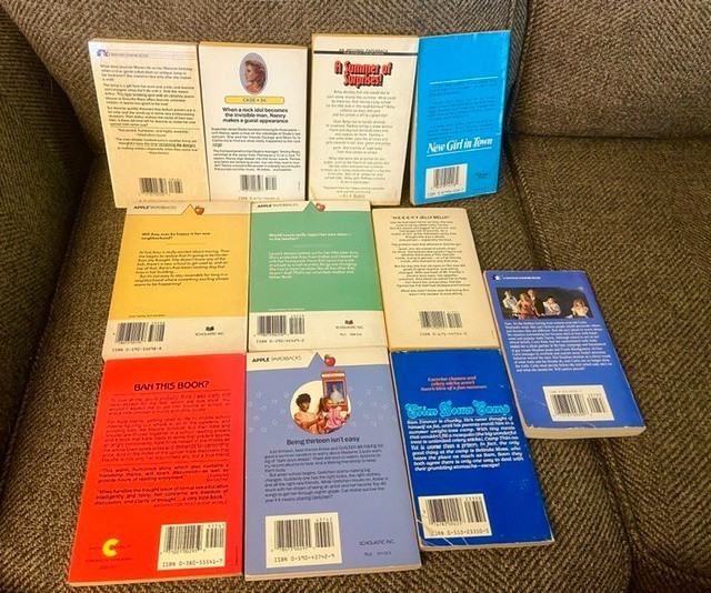 1980’s lot of 11 girl’s interest lot of paperbacks teen romance mystery humor