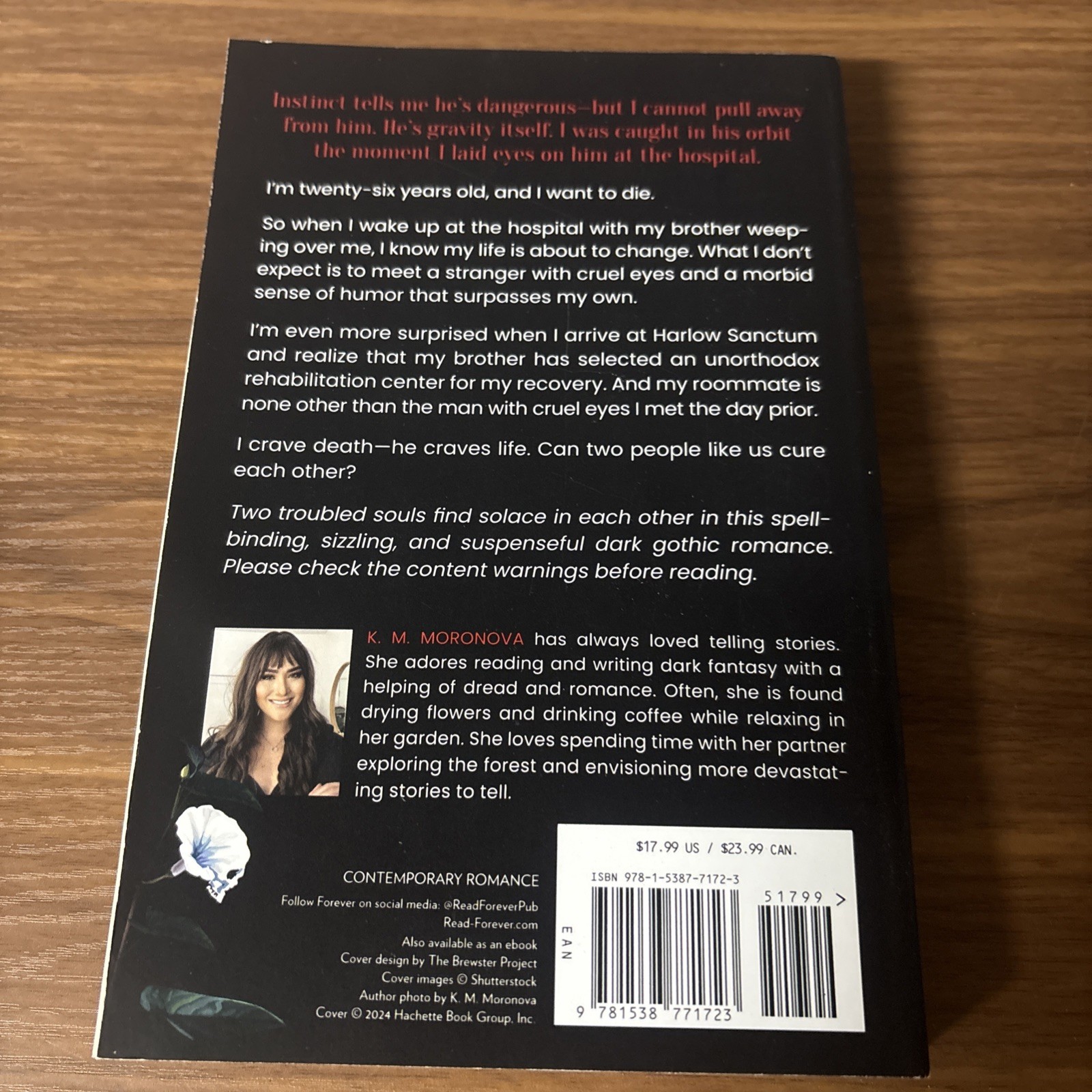 The Fabric of Our Souls by K M Moronova: Contemporary Romance Paperback