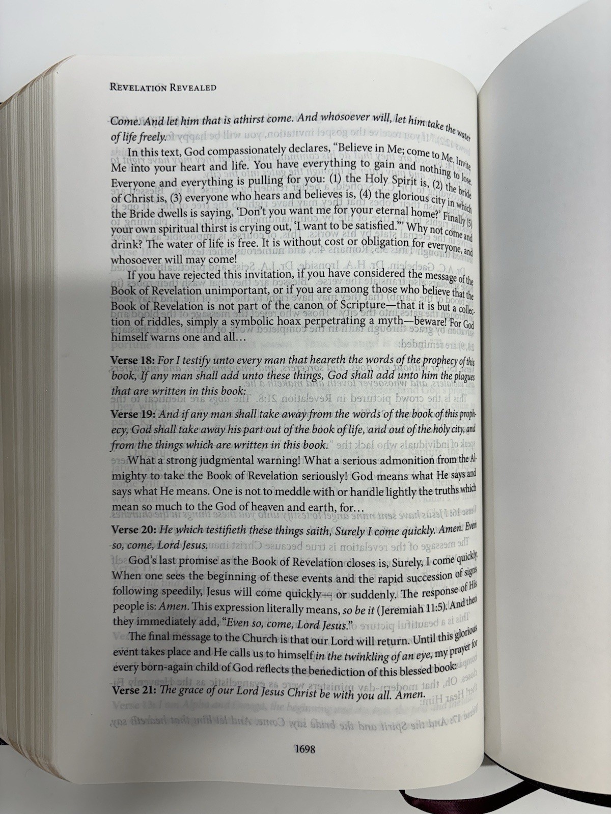 Jack Van Impe Prophecy Bible Special Limited Edition Red Letter KJV