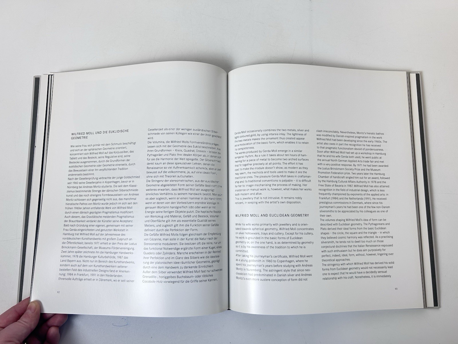 Moll : Silver + Gold; by Spielmann & Weber-Stöber; Arnoldsche Art Publishers; HC