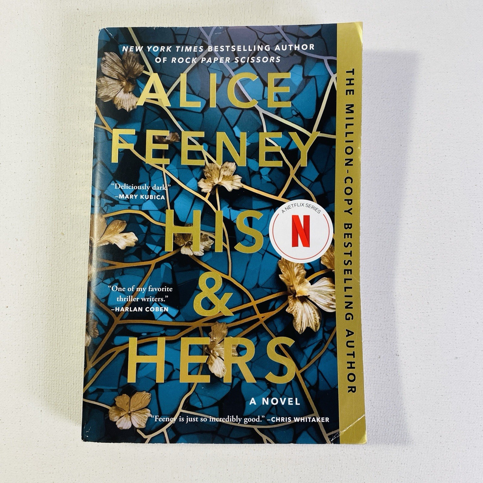 His and Hers : A Novel by Alice Feeney (2021, Trade Paperback)