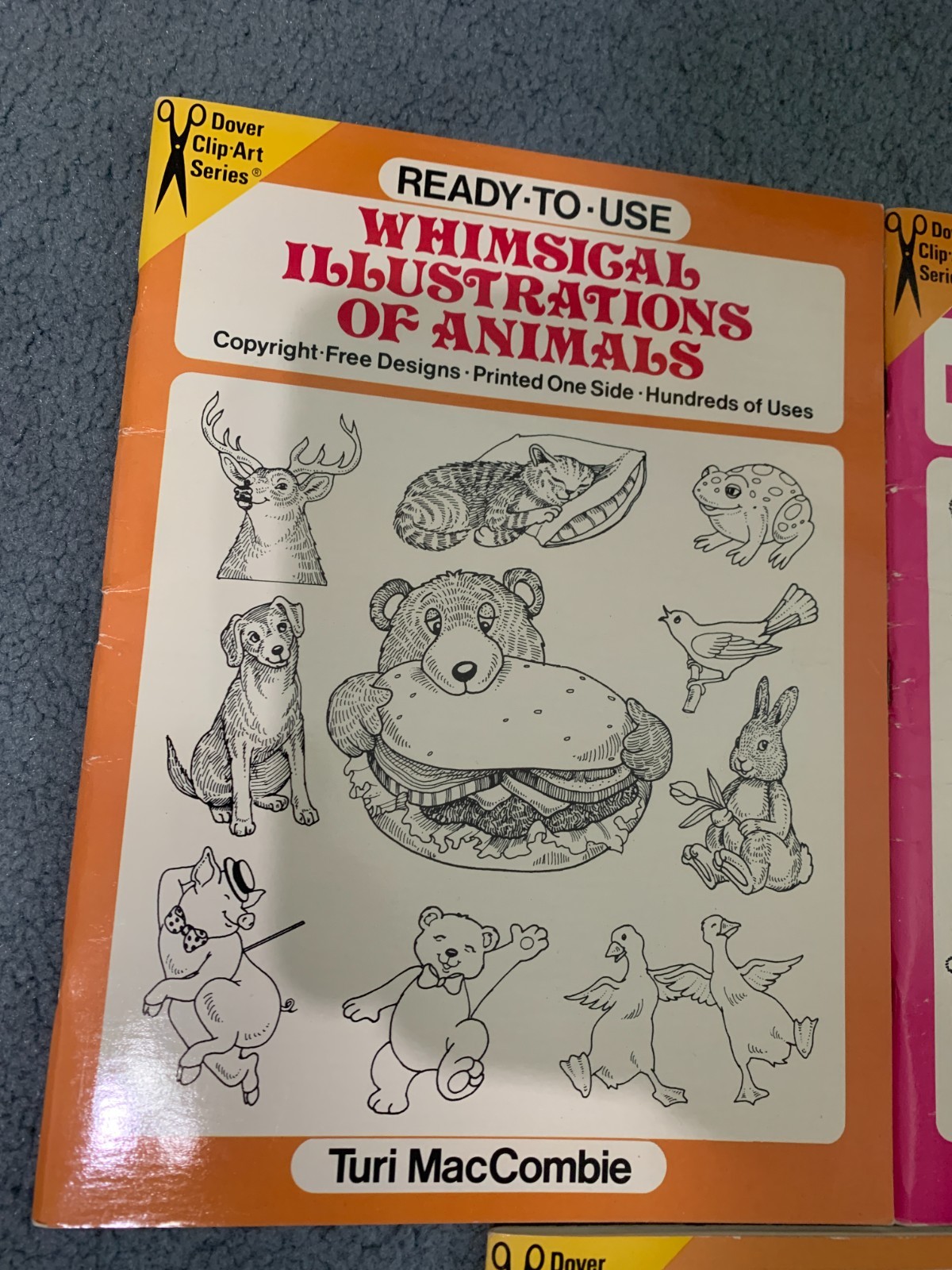 Ready-to-Use ( Clip Art Ready-to-Use) 3 books as shown