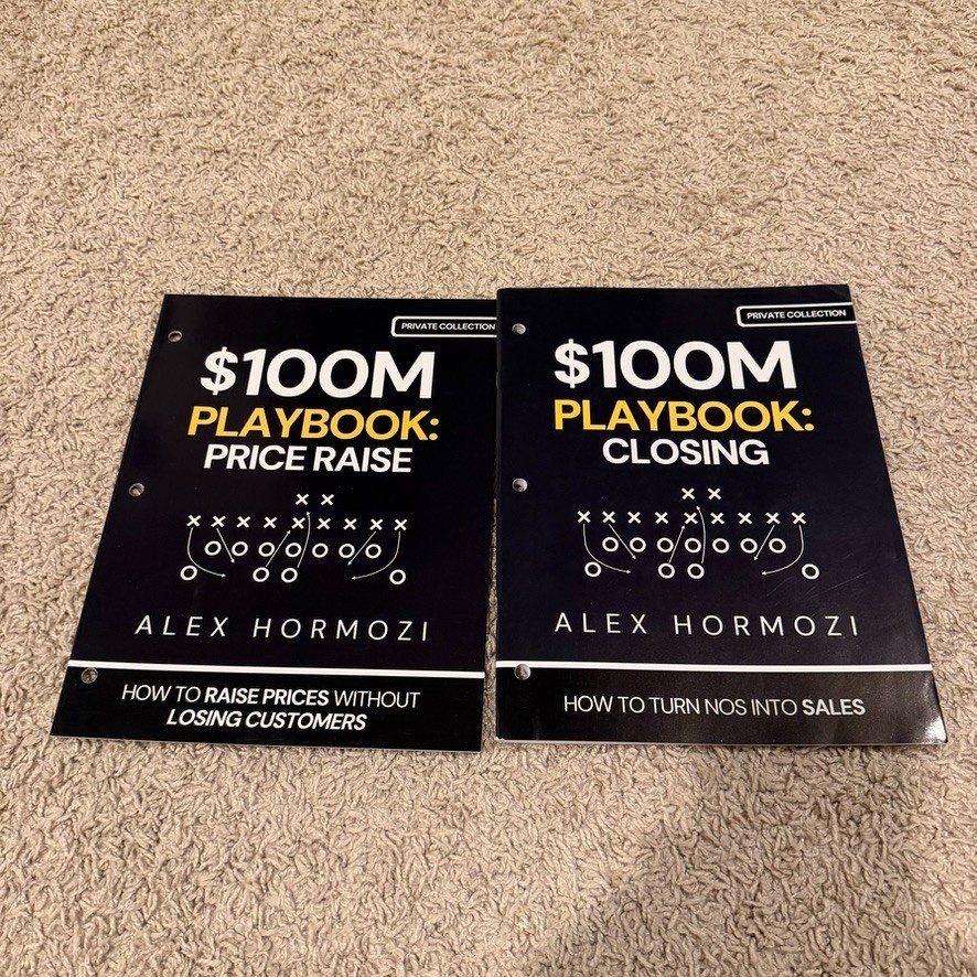 Alex Hormozi $100M Collection – AI + Playbooks + Money Models + Leads + Offers