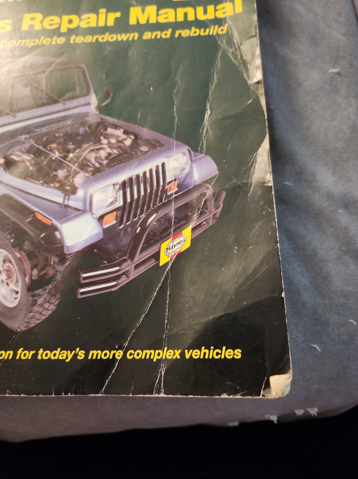 Jeep Wrangler Automotive Repair Manual: 1987 Through 2003 -All Models -HAYNES