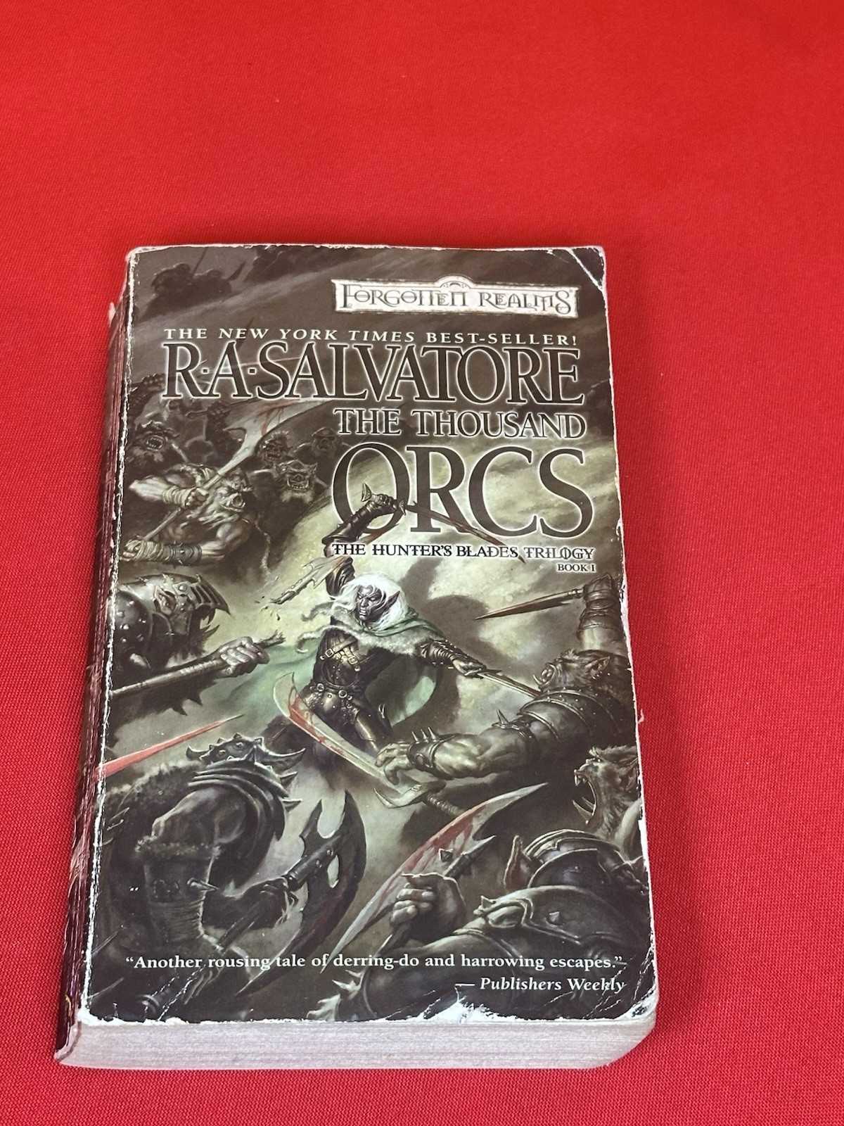 R.A. Salvatore Paperback Lot of 6 Fantasy Books