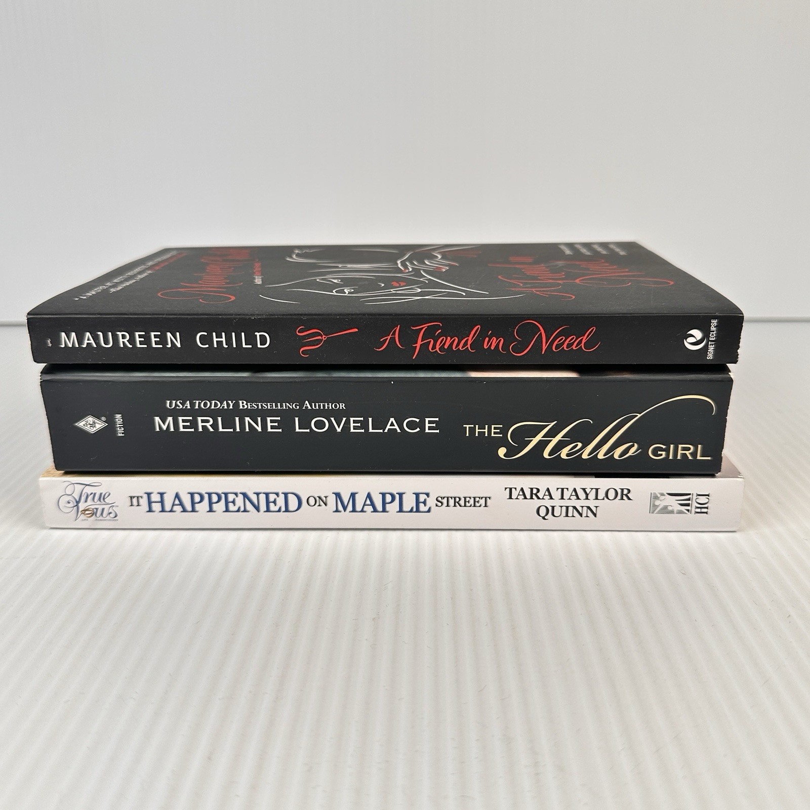 3x Romance Novels Paperback Multiple Titles And Authors
