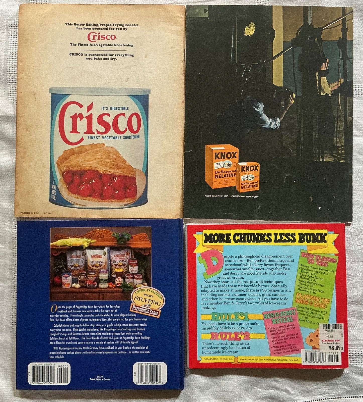 Lot of 60+ Vntg Advertising Cookbook Booklet Pamphlet Recipes 1930s – 2000s