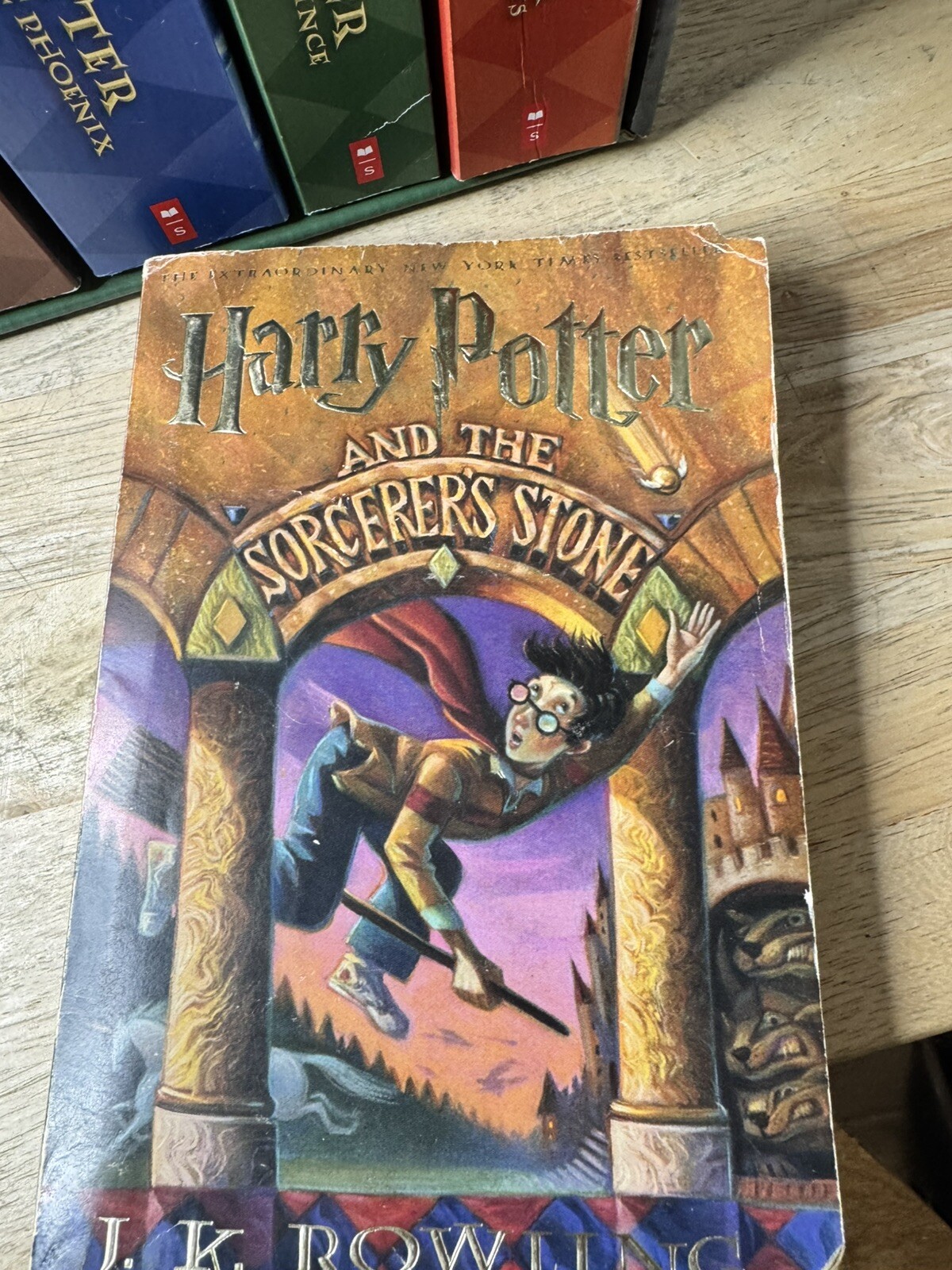 Harry Potter Paperback Boxset #1-7 by J. K. Rowling (2009, Paperback) READ