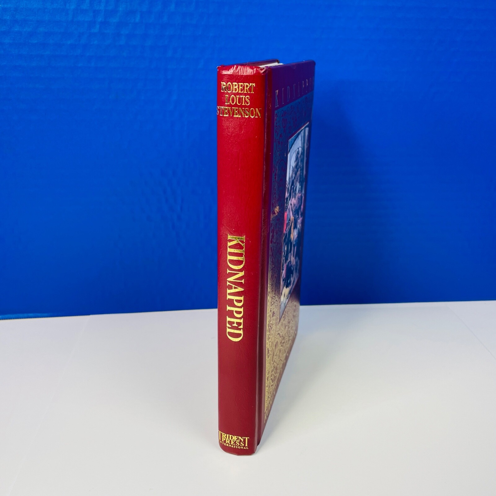 Kidnapped Robert Louis Stevenson Trident Press 2000 Reprint Gild Block Deluxe HC