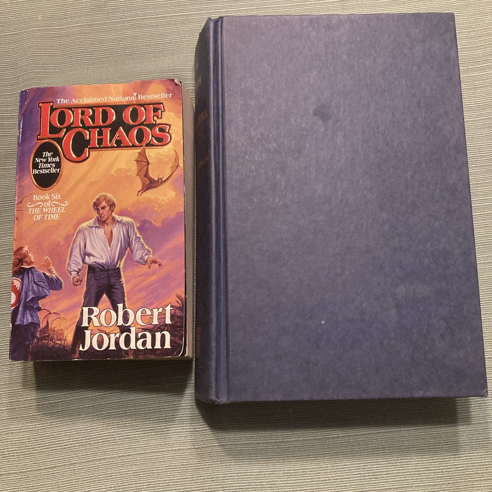 The Wheel Of Time Books 6 & 8 Paperback/Hardcover by Robert Jordan 1st Editions
