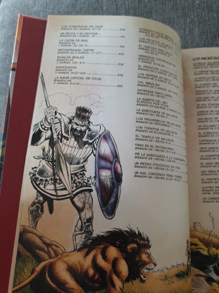 La Biblia En Accion, Graphic Novelization, Spanish Language 2023 VG