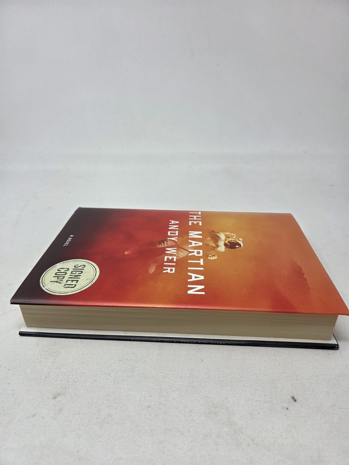 SIGNED The Martian by Andy Weir Hardcover First Edition
