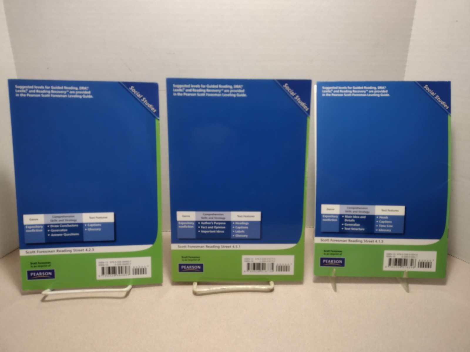 Scott Foresman Reading Street Grade 4 Lot of 22 Science, Social Studies, Reading