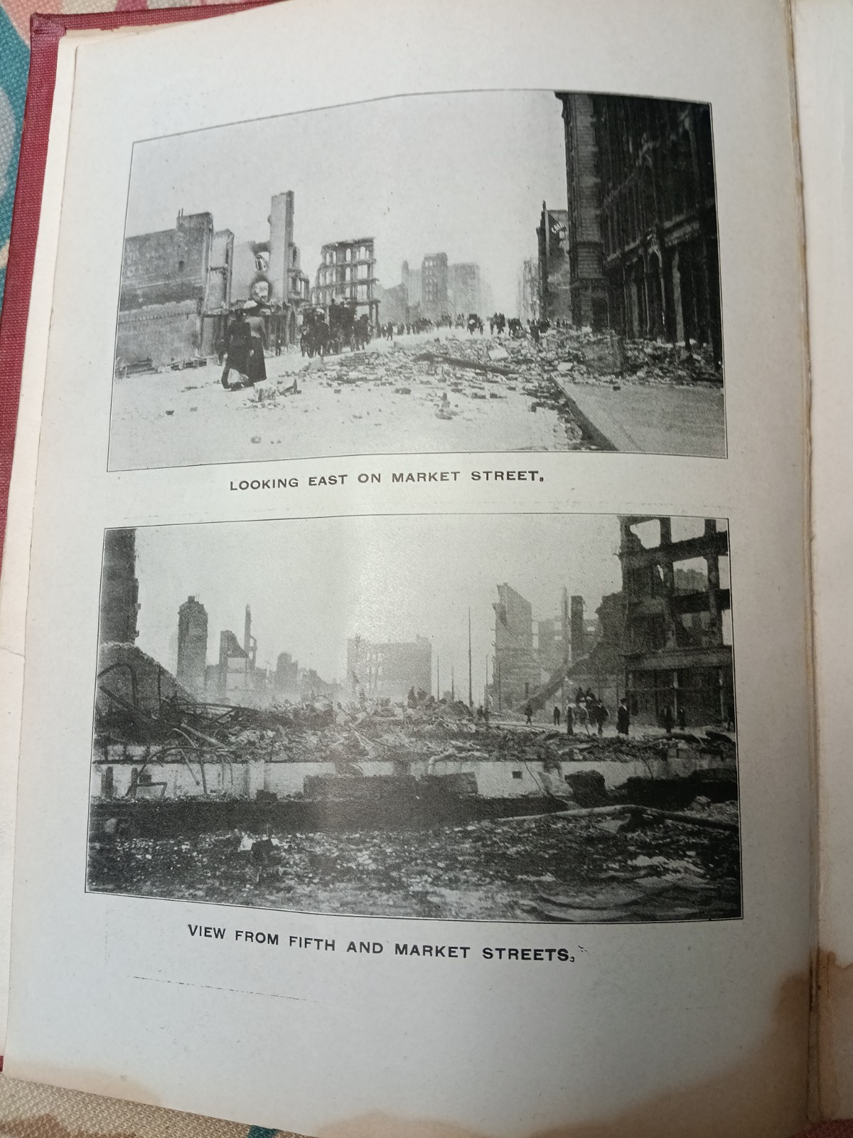 EARTHQUAKE HORROR S.F. Vesuvius & THE world’s Great Disasters Hubert D. RUSSELL