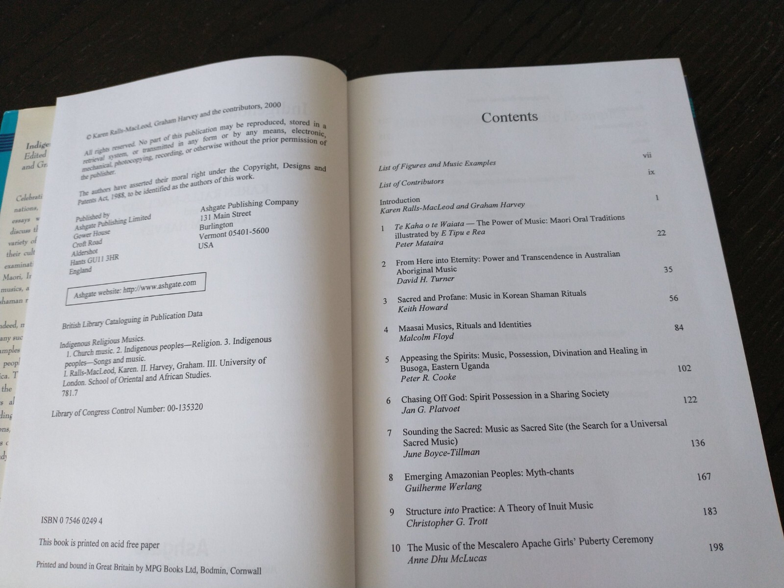 Indigenous Religious Musics (SOAS Studies in Music), 2000 first edition, no CD