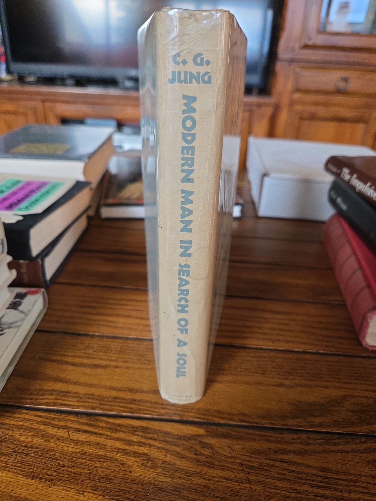 Modern Man in Search of a Soul By C.G. Jung HCDJ 1933 VG